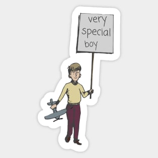 This is a Very Special Boy Sticker
